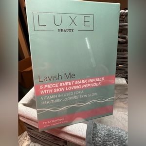 Lavish Me - 5 Piece Vitamin Infused Sheet Face Masks